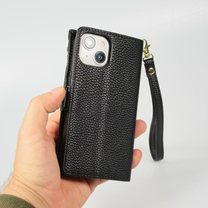 Produktbild PhoneLook Hülle Flip Wallet aus veganem Leder mit Brieftasche und Magnetverschluss (Apple iPhone 15)