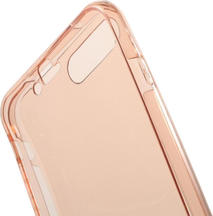 Produktbild König Design Apple iPhone 8 Plus Full Body 360 Silikon Schutzhülle Handyhülle Case Hülle Pink (Apple iPhone 8 Plus)