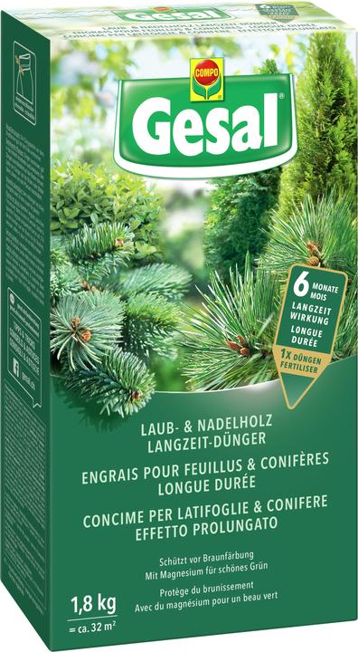 Actual product image Gesal Hardwood and softwood slow-release fertiliser (1.80 kg)