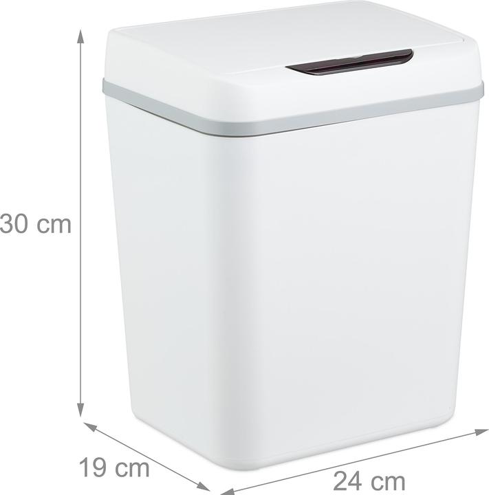 Relaxdays Bad-Mülleimer (9 l)