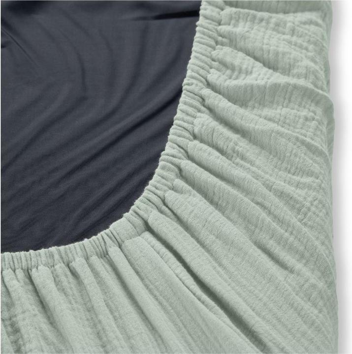 Immagine prodotto Hauck Coprimaterasso per letto da viaggio Salvia (120 x 60 cm)