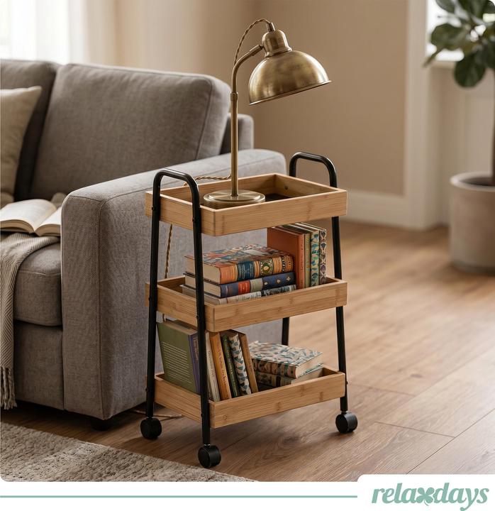 Actual product image Relaxdays trolley