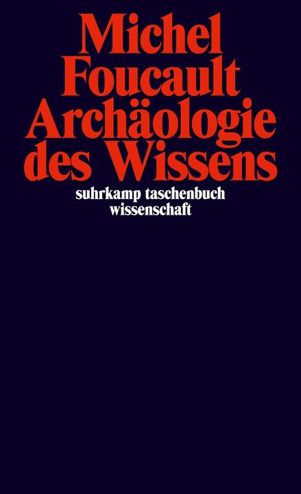 Actual product image Archäologie des Wissens (German, Michel Foucault, 1981)