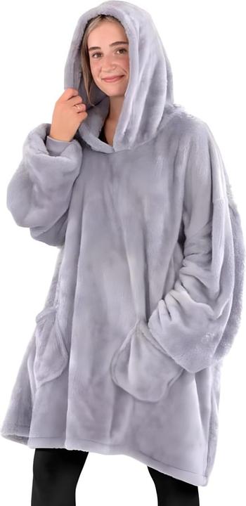 Actual product image TOP Hooded blanket (96 x 93 cm)