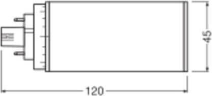 Immagine prodotto Ledvance Lampada compatta a LED (GX24q-2, 7 W, 720 lm, 1 x, F)