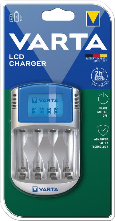 Varta LCD Charger (1 pcs., AAA, AA, 2600 mAh, Chargers without battery)