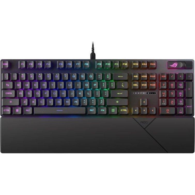 ASUS XA12 ROG ROG STRIX SCOPE II RX/RXRD/DE/PBT German, USB (US, Kabelgebunden), Tastatur, Schwarz