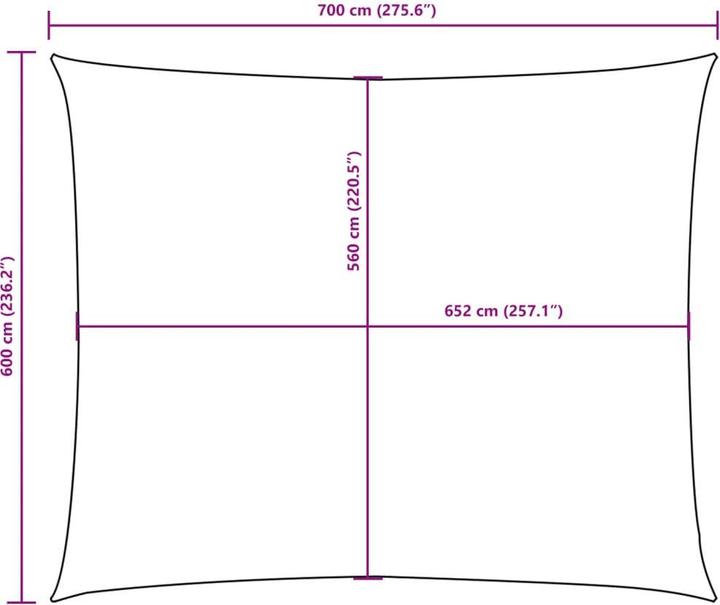 Produktbild vidaXL Nezhatok (500 x 700 cm)