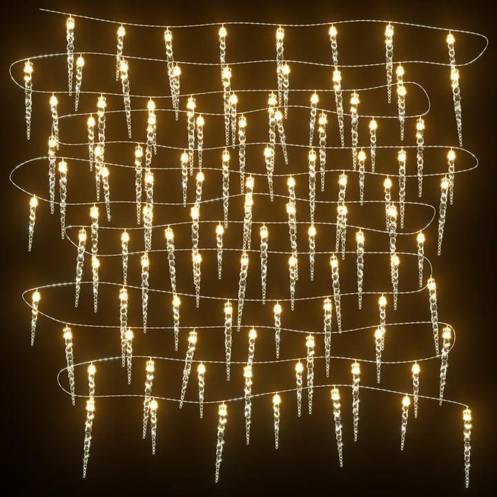 Actual product image vidaXL Weihnachts-Eiszapfenlicht (10 m)