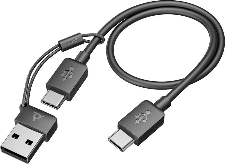 Actual product image Poly Voyager Focus 2 UC (Wireless, USB-A)