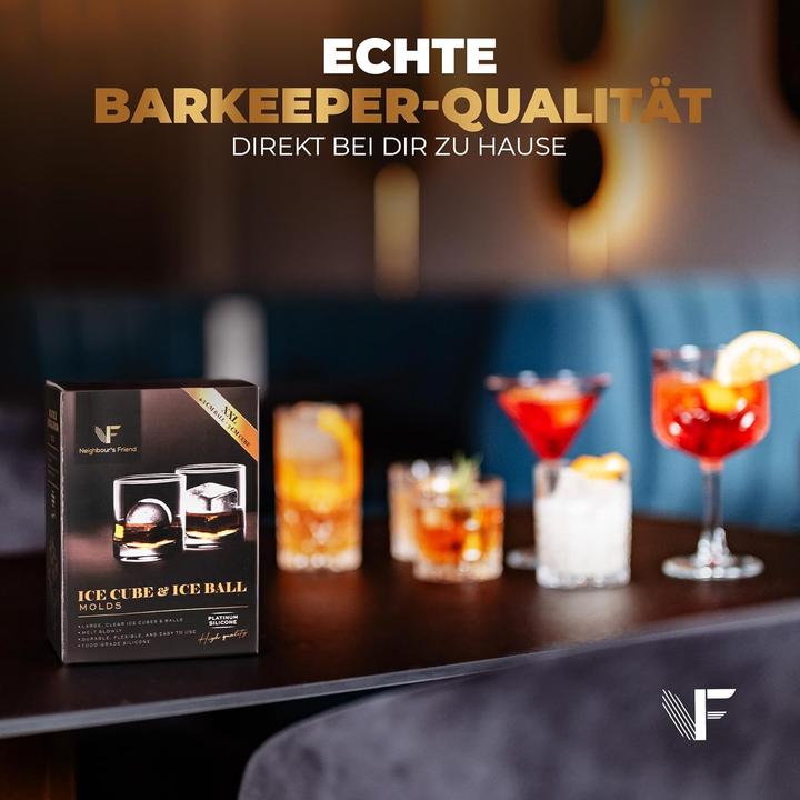 Produktbild Neighbour's Friend Eiskugel- und Eiswürfelformer