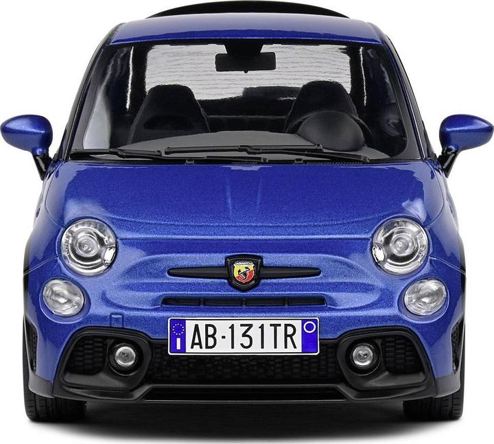 Actual product image Solido 1:18 Fiat 695 Abarth 2022 blue