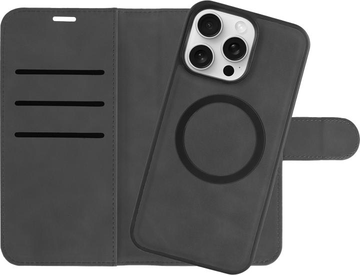 Produktbild Cazy Abnehmbare Brieftaschenhülle für iPhone 15 Pro, Abnehmbare Hülle, Magfit, 2-in-1-Design (Apple iPhone 15 Pro)