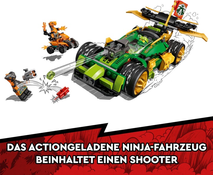 Actual product image LEGO Lloyds race car EVO (71763, LEGO Ninjago)