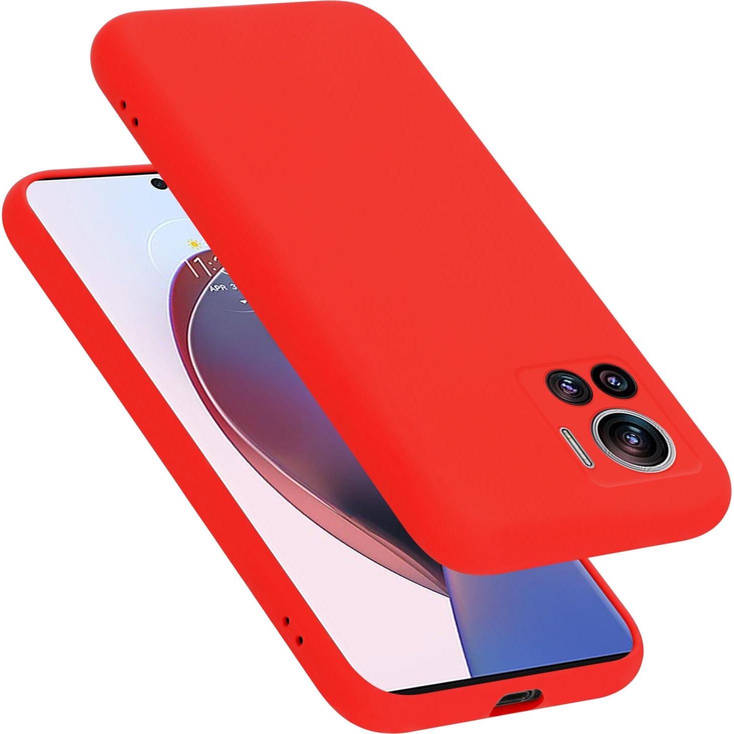 Cadorabo TPU Liquid Silicone Case Hülle für Motorola EDGE 30 ULTRA / X30 PRO (Motorola Edge 30 Ultra), Smartphone Hülle,...