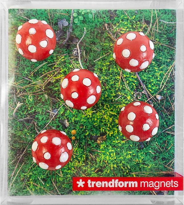 Produktbild Trendform Magnete MUSHROOM 5er Set multicolor (5x)
