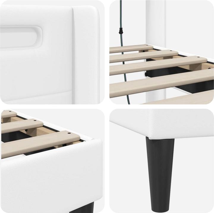Image du produit vidaXL Modernes Bett (140 x 200 cm)