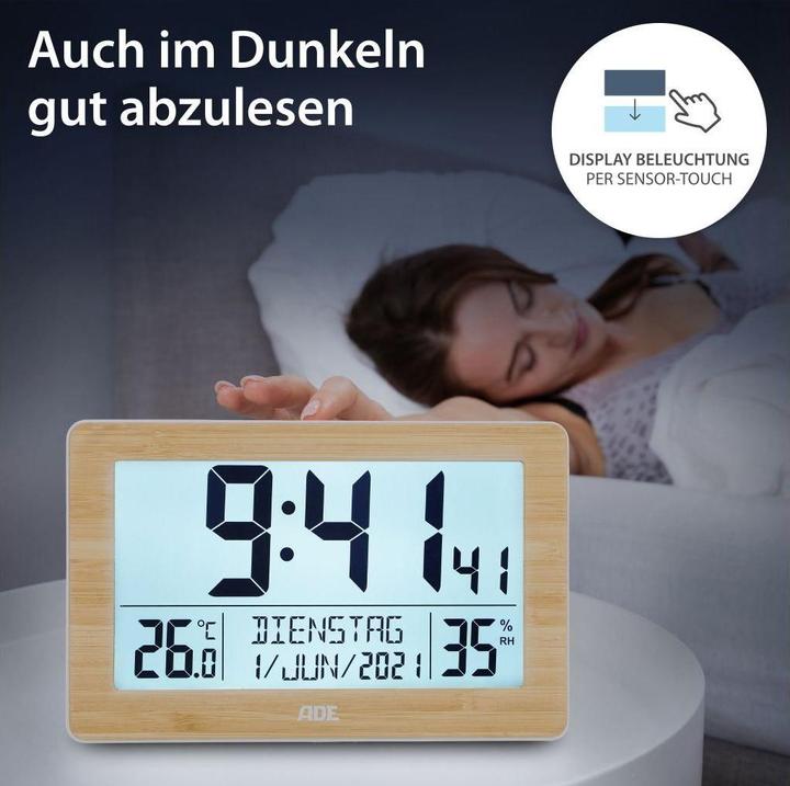 Produktbild ADE Funk-Wanduhr