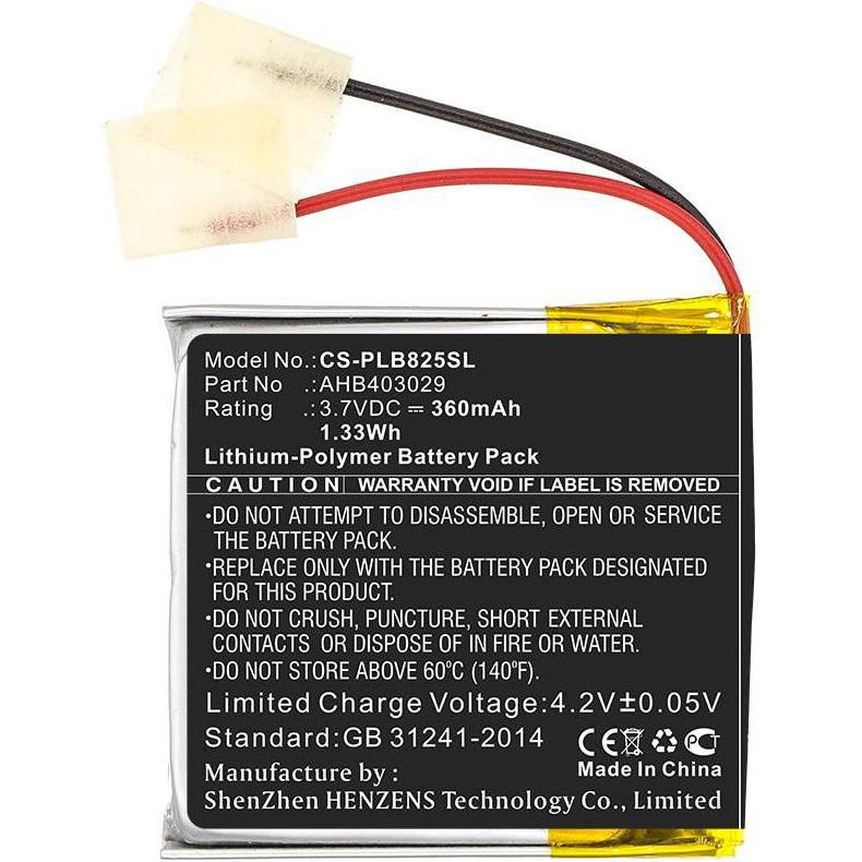 CoreParts Battery for Wireless Headset, Kopfhörer Ersatzteile, Schwarz