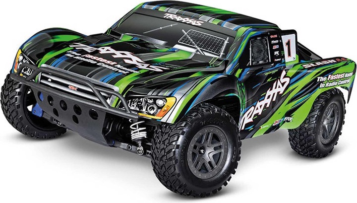 Immagine prodotto Traxxas Slash 4x4 Bl2s Green 1/10 Short-Course Rtr Senza Batteria/Caricabatteria (RTR pronto all'uso)