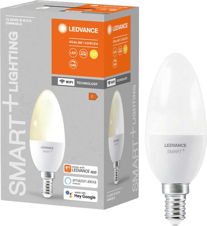 Produktbild Ledvance Smart+ Wifi Candle (E14, 470 lm, 1 x)