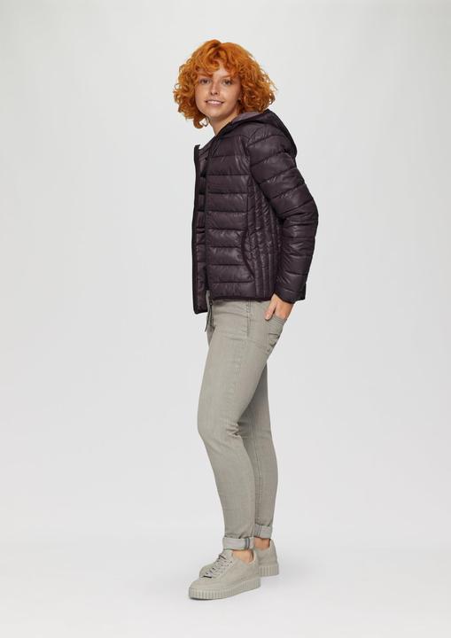 Produktbild S.Oliver Outdoor-Jacke Leicht wattierte Steppjacke mit Kapuze (XS)
