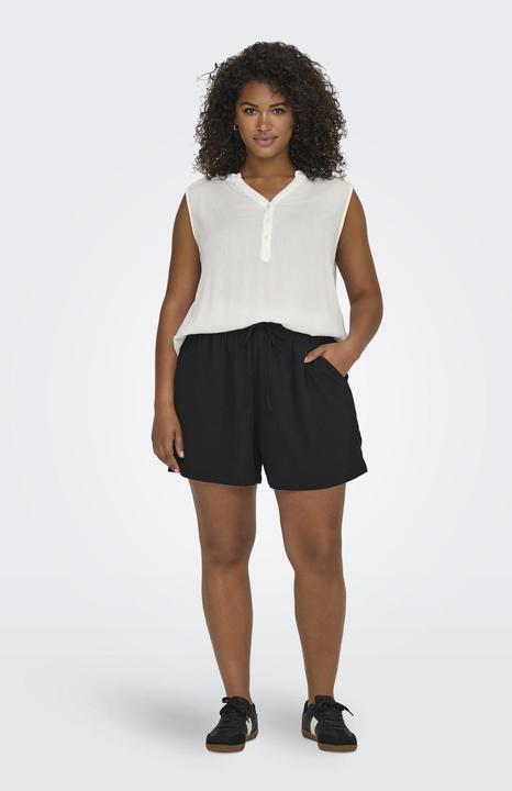Actual product image Only Regular fit V-neck curve tank top Top (54)