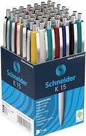 Image du produit Schneider Remplisseur automatique K 15, 0,5 mm, corps en différentes couleurs, bleu (triés par couleur, 50 x)