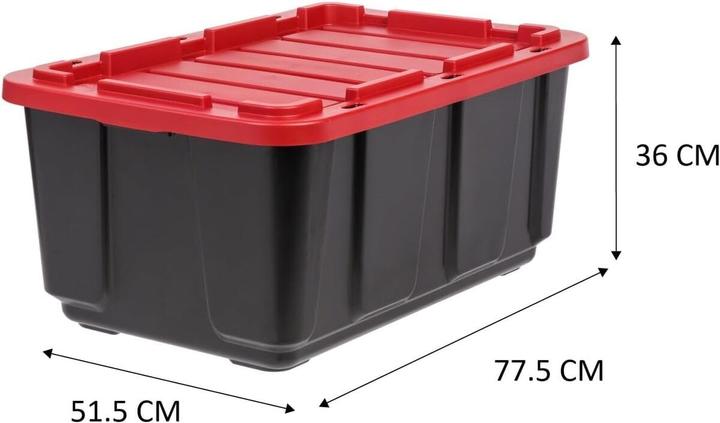 Produktbild Iris Ohyama Heavy Duty Organisation Boxen 100L (3er-Set) (100 l)