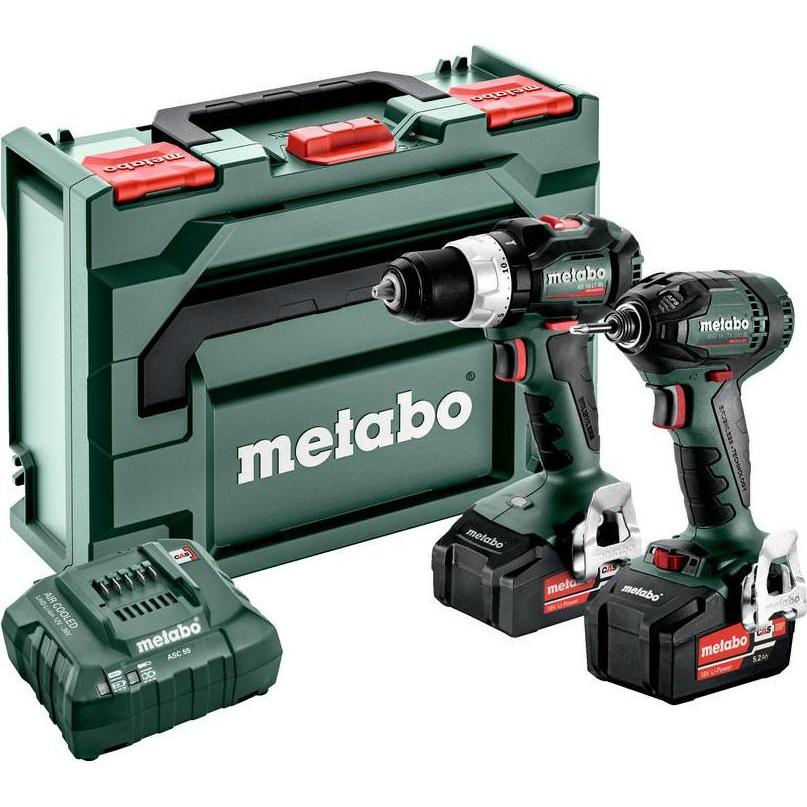Metabo, Trapano + Avvitatore a batteria, Set Combo 18V 2.1.18