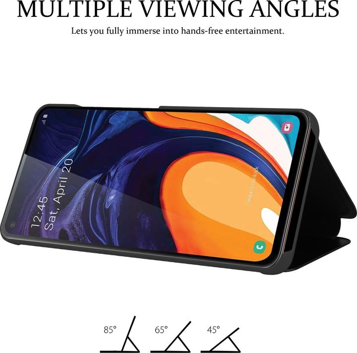 Actual product image Cadorabo Book Smart View Mirror Cover (Samsung Galaxy A60, Samsung Galaxy M40)