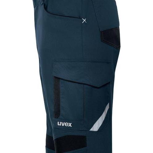 Thumbnail - Uvex Safety, Arbeitsjacke, Cargohose uvex suXXeed industry blau, nachtblau 42 (42)