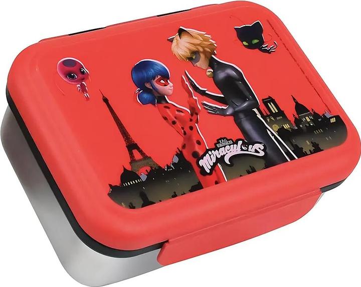 Actual product image lunch box enfant miraculous