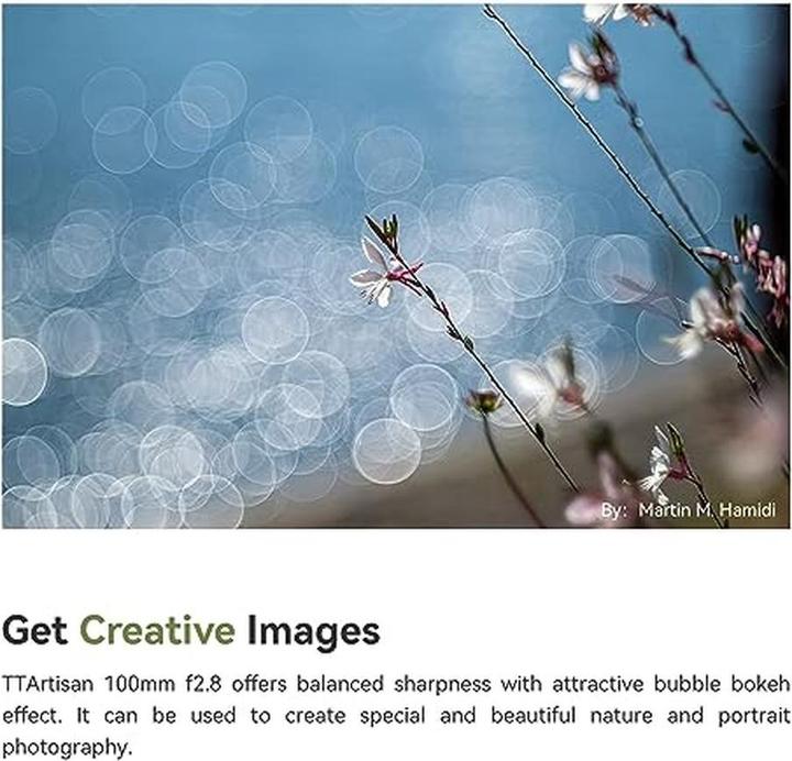 Immagine prodotto TTArtisan 100 mm f/2,8 per M42 (Nero)