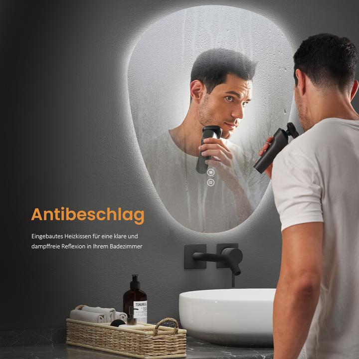 Actual product image Emke Bathroom mirror (80 x 60 cm)