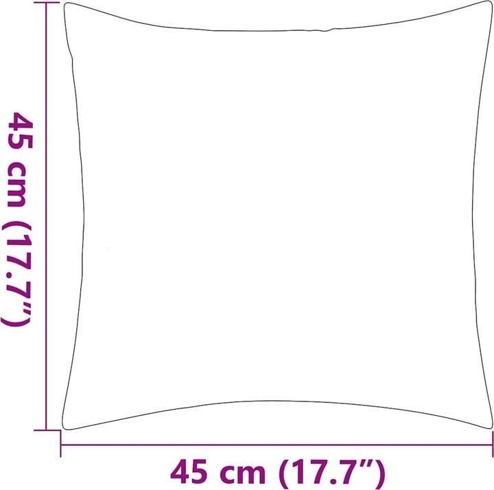 Produktbild vidaXL Julika (45 x 45 cm)