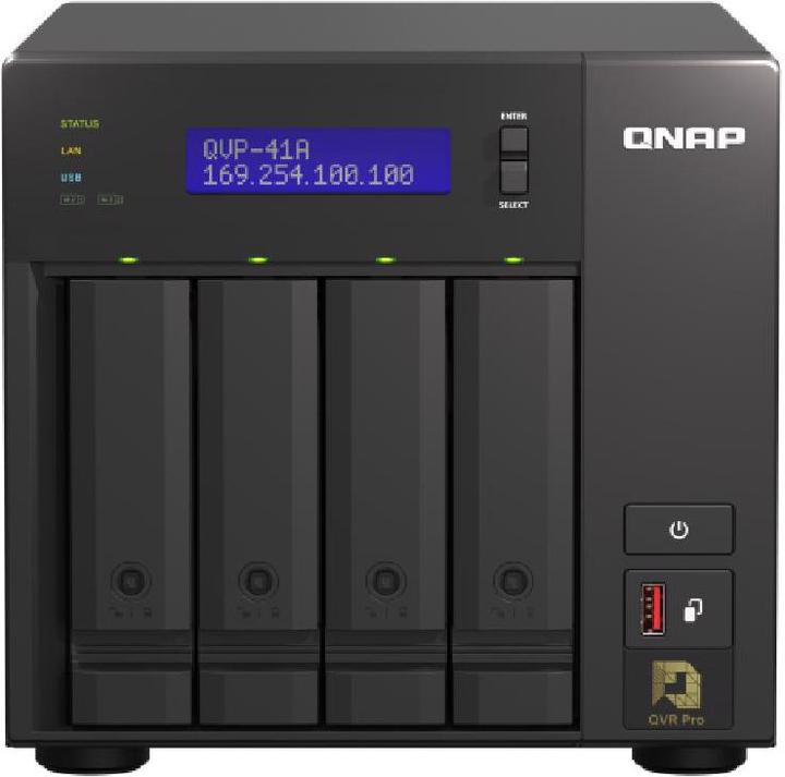 Produktbild QNAP Netzwerkrekorder QVP-41A 4-Bay
