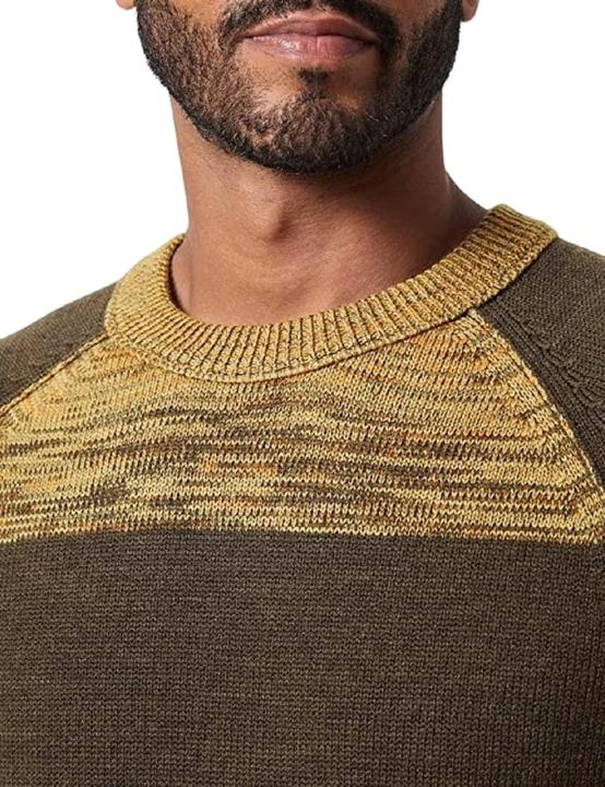 Produktbild BOSS Heren Knitwear Knitted Sweater, Dark Green, M (M)