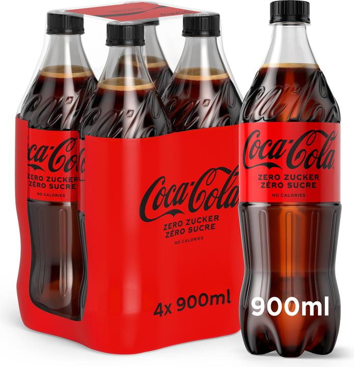 Produktbild Coca Cola Zero (4 x 90 cl)