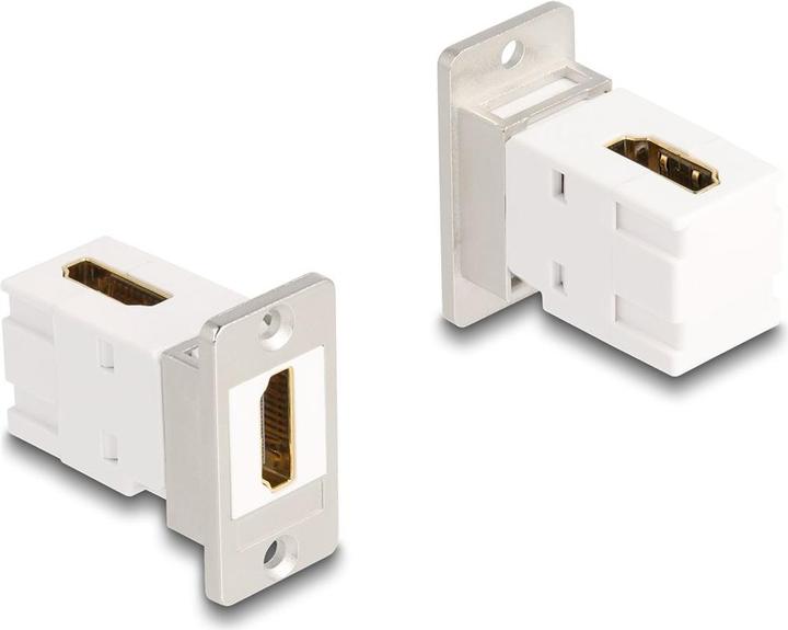 Produktbild Delock Panel Mount Keystone Modul HDMI Buchse zu Buchse 90° (HDMI, 3.67 cm)