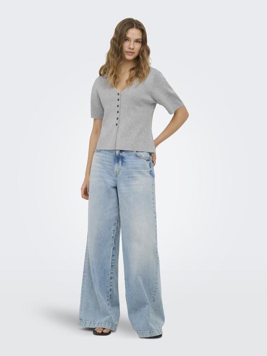 Actual product image Only Onllucy Ss V-Neck Button Ex Knt (XL)