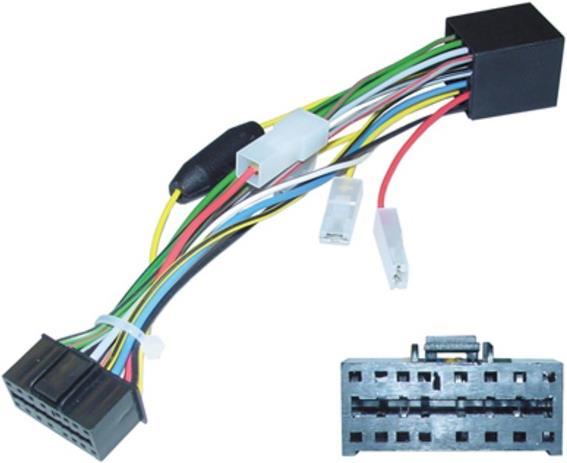 Produktbild AIV 510611 ISO Autoradio Adapter - Universal - Strom + 4 Lautsprecher - 0,2 M