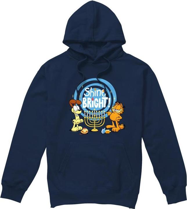 Produktbild Garfield Shine Bright For Hanukkah Kapuzenpullover (L)
