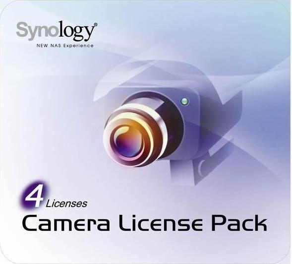Actual product image Synology Camera License Pack (4 licenses)