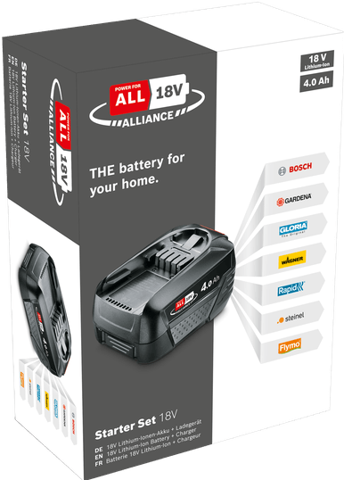 Actual product image Bosch Home & Garden Alliance Starter Set (18 V)