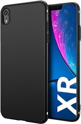 Productafbeelding Smart Engineered Soft-Cover hoesje voor Apple iPhone XR matzwart (Apple iPhone XR)
