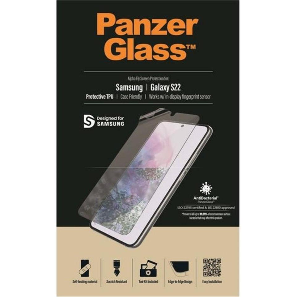 Thumbnail - PanzerGlass Case Friendly (1 Stück, Samsung Galaxy S22), Smartphone Schutzfolie, Transparent