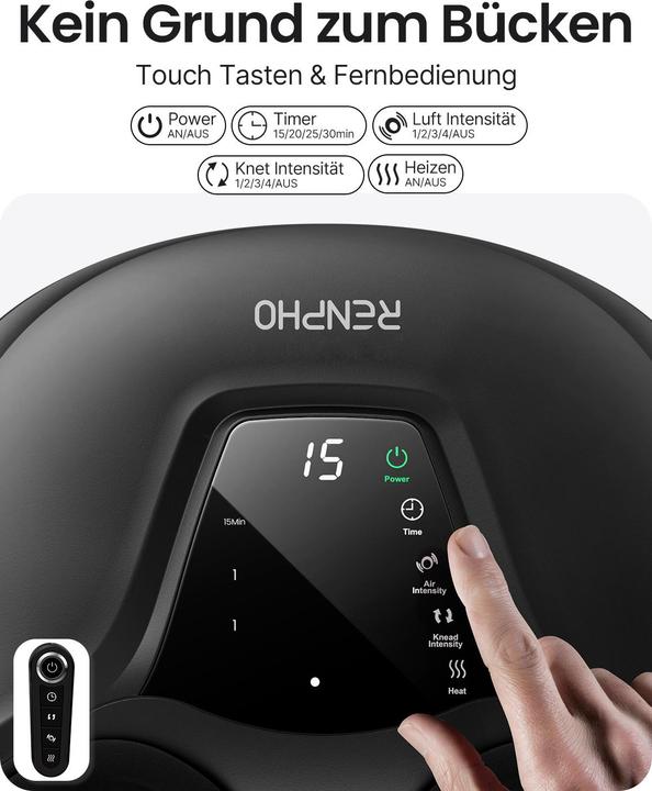 Actual product image Renpho Shiatsu Foot