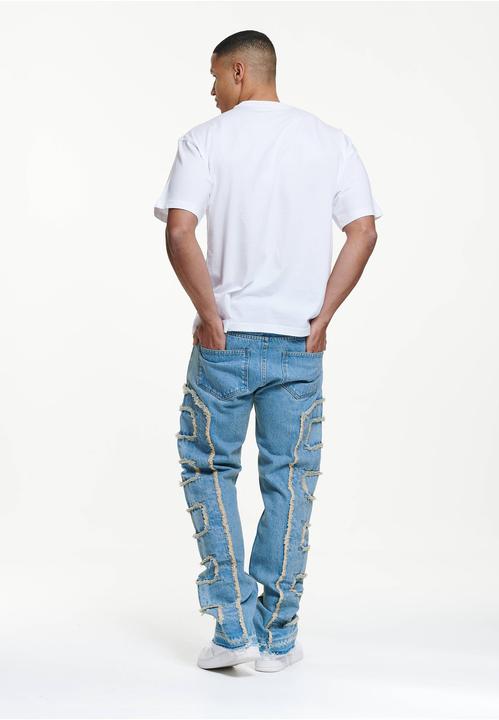 Produktbild 2Y Studios Kosa Destroyed Straight Jeans - 184639 (32)