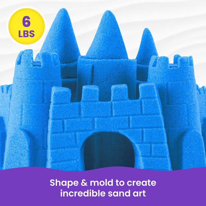 Produktbild Spin Master Kinetic Sand - Primary Colour Bag - 2,7kg (6065104)